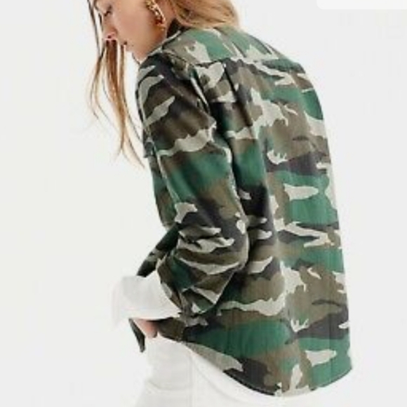 NWT J Crew Camo Jacket - Picture 2 of 9